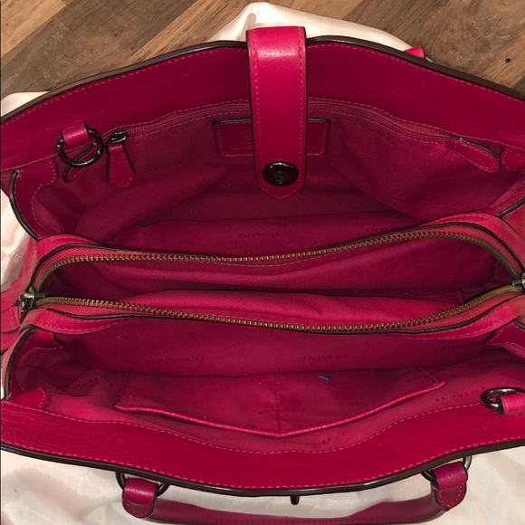 Pink Coach purse & matching wallet - Picture 2 of 8